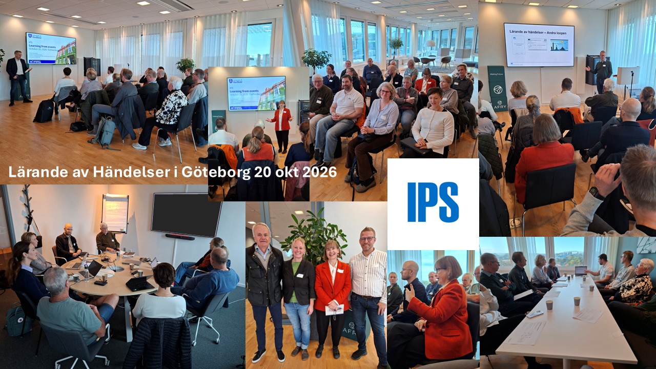 Kollage &ouml;ver L&auml;rande av h&auml;ndelser med IPS 20 okt 2026
